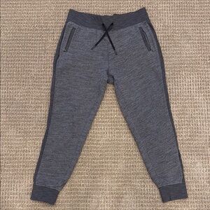 Lululemon Gray Jogger Sweat Pants, size 10.